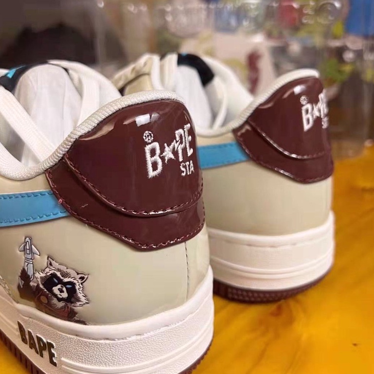 Giày Sneakers Bape Sta Ape Thời Trang Cá Tính Cho Nam Nữ