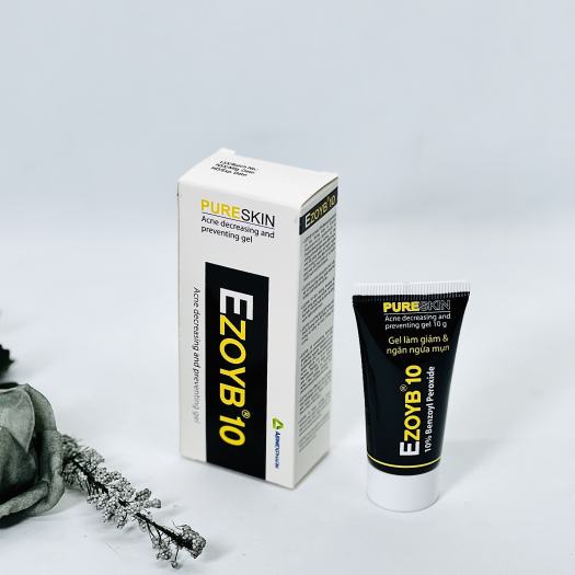 Ezoyb 5 - Ezoyb 10 Gel Làm Giảm Và Ngăn Ngừa Mụn Benzoyl Peroxide