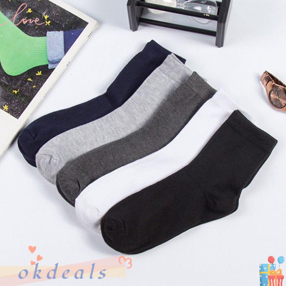 Vớ Cotton Mềm Thấm Hút Mồ Hôi Thời Trang Thu Đông Cho Nam