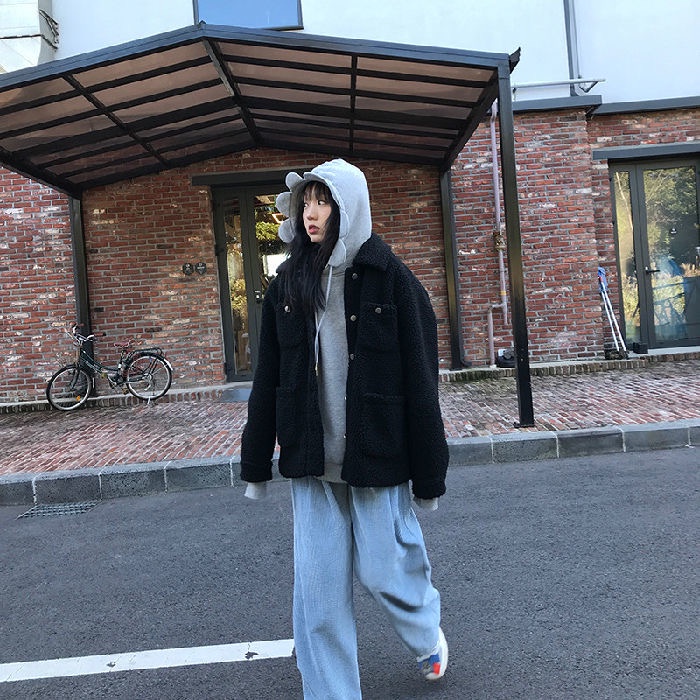 H.A.N STORE  Áo hoodie mũ hoa cúc siêu đáng iu - 3 ẢNH THẬT Ở CUỐI