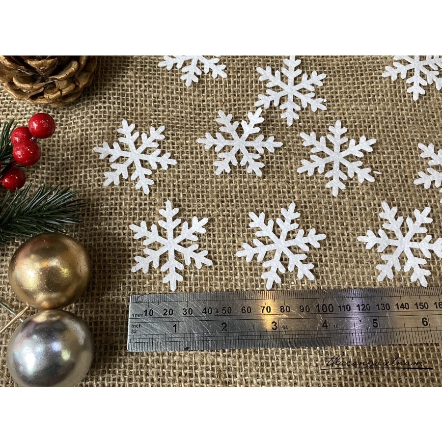 Bông tuyết vải nỉ