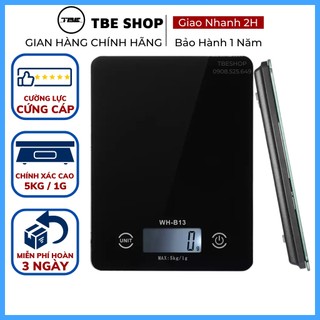 Cân Tiểu Ly Điện Tử Nhà Bếp Mini 5kg WH B13 Chính Xác Đến 1g ( Bảo Hành 1 Năm ) TBE Shop