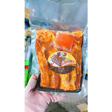 SƯỜN NƯỚNG BBQ 500g.