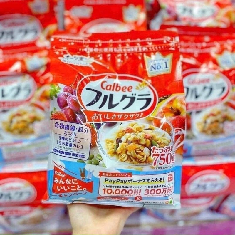 Ngũ cốc calbee 750g