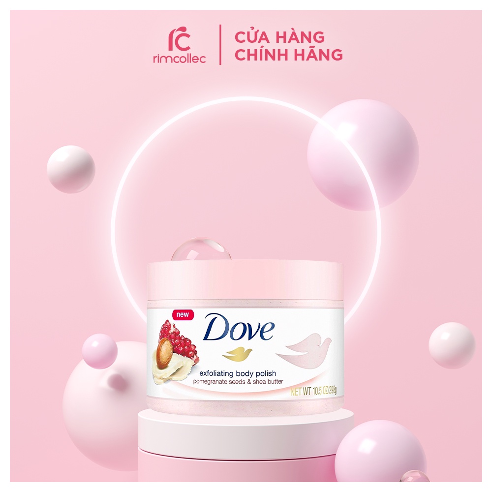 Tẩy tế bào chết Body Dove Lựu Đức