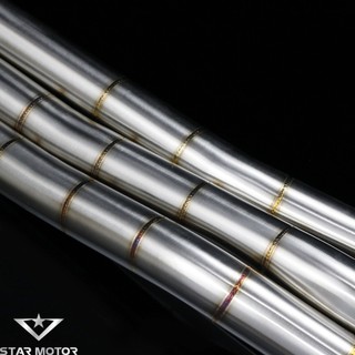 Cổ pô Wave, Sirius, Dream inox 304 27mm mối hàn mũi tên