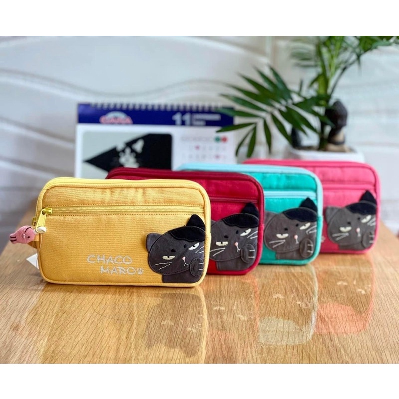 Ví mèo 3 ngăn HikosenCara