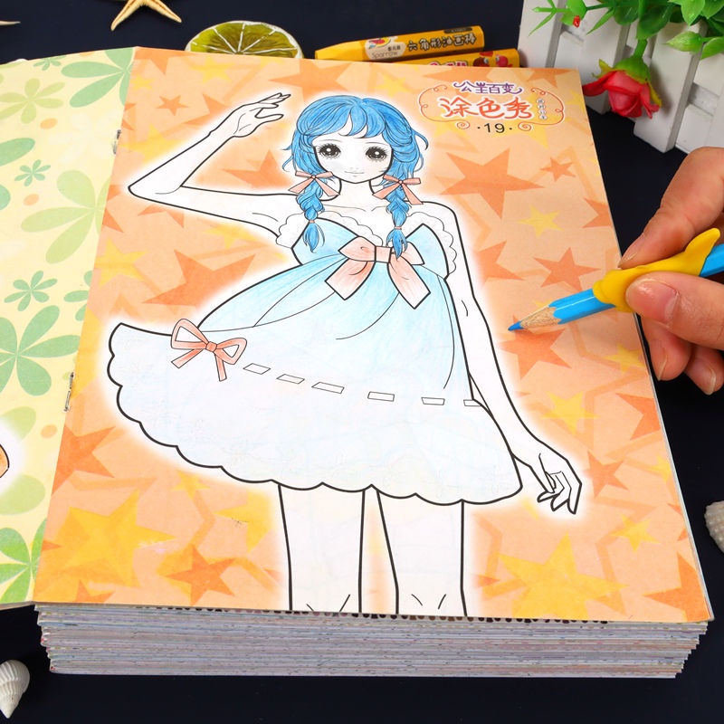 Sách Tô Màu Thủ Công Độc Đáo Cho Bé 3-6 - 8-10 Tuổi