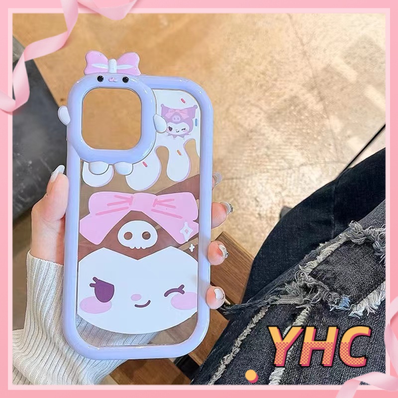 Ốp Điện Thoại Họa Tiết Quái Vật Nhỏ Dễ Thương Cho iPhone XR 11 13 12 14 Pro Max 7 8 6 6s 14 plus X XS Max-5030