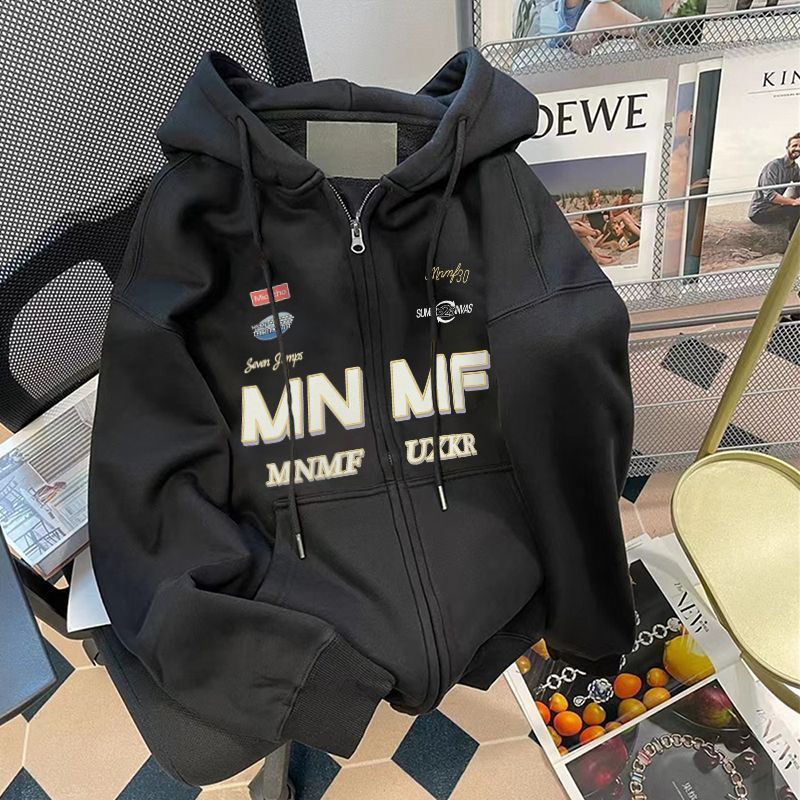 Áo Khoác Khóa Kéo Dáng Rộng Dài Tay Thời Trang Thu Đông Phong Cách Mỹ Cá Tính Dành Cho Nam Nữ hoodie oversize hoodie basic hoodie zip áo hoodie nam hoodie local brand hoodie nam hodie hoodie levents hoodie zip nam hoodie champion hoodie đen hoodie mlb ho