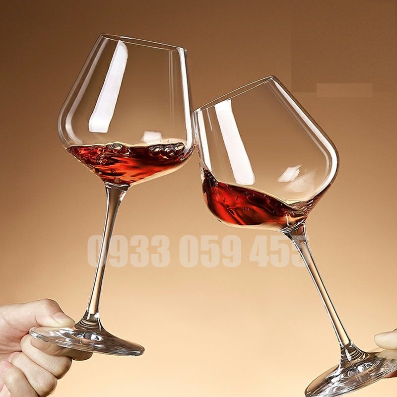 Ly rượu vang sâm panh pha lê, cốc uống vang đỏ wine glass