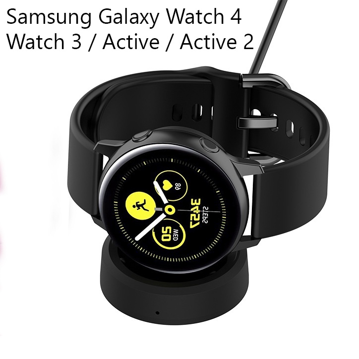 Dây Cáp Sạc Cho Samsung Galaxy Watch 4 / Watch 3 / Active / Active 2 Đồng Hồ Thông Minh Dạng Đế Dựa