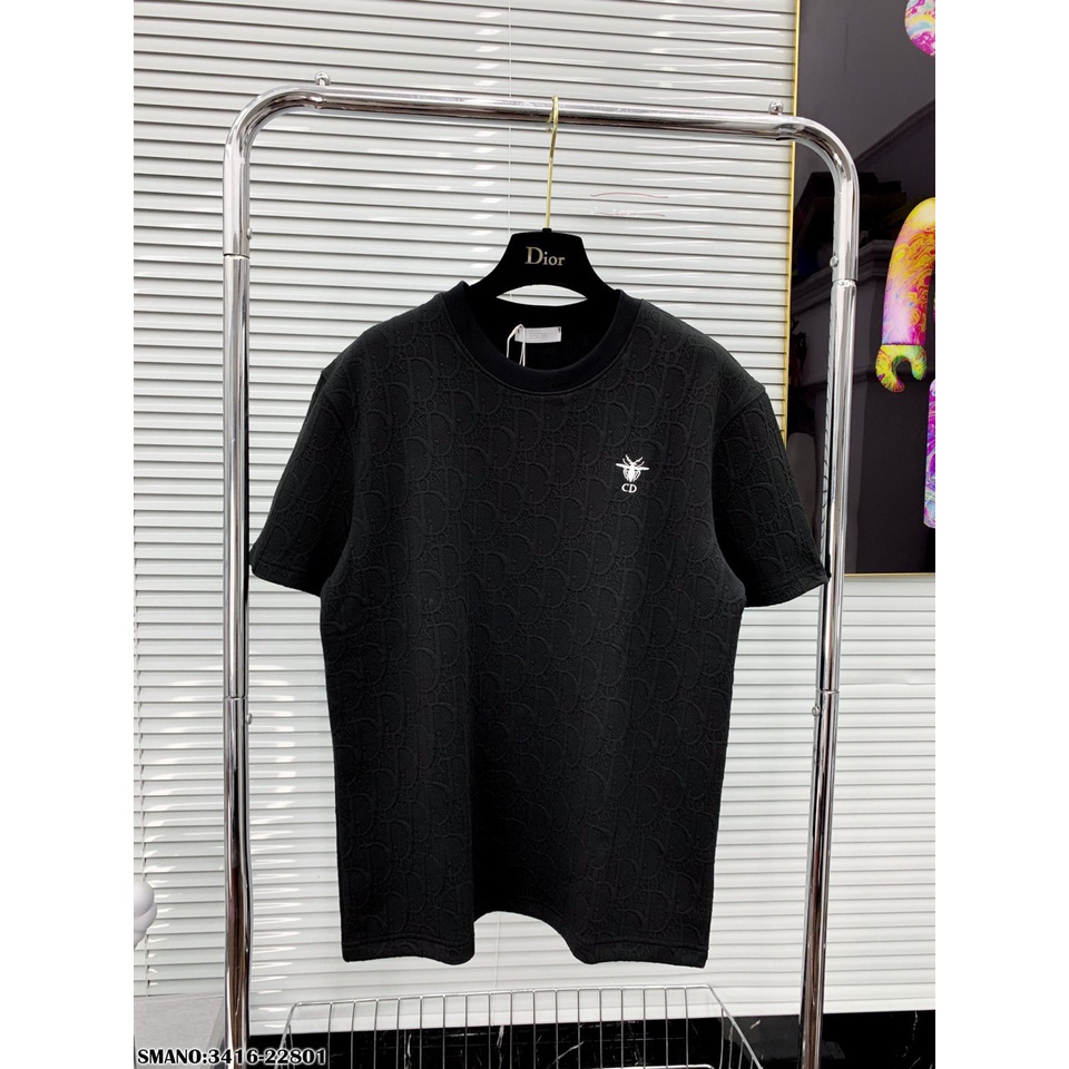 Áo Phông Nam DI Ô In Hình Ong Vân Nổi Cực Xịn-Áo Thun Nam Cao Cấp