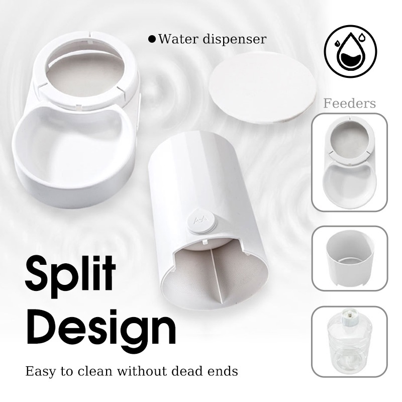 HamshMoc Máy Đựng Nước Uống Tự Động Cho Thú Cưng Cỡ Nhỏ / Vừa / Nhỏ