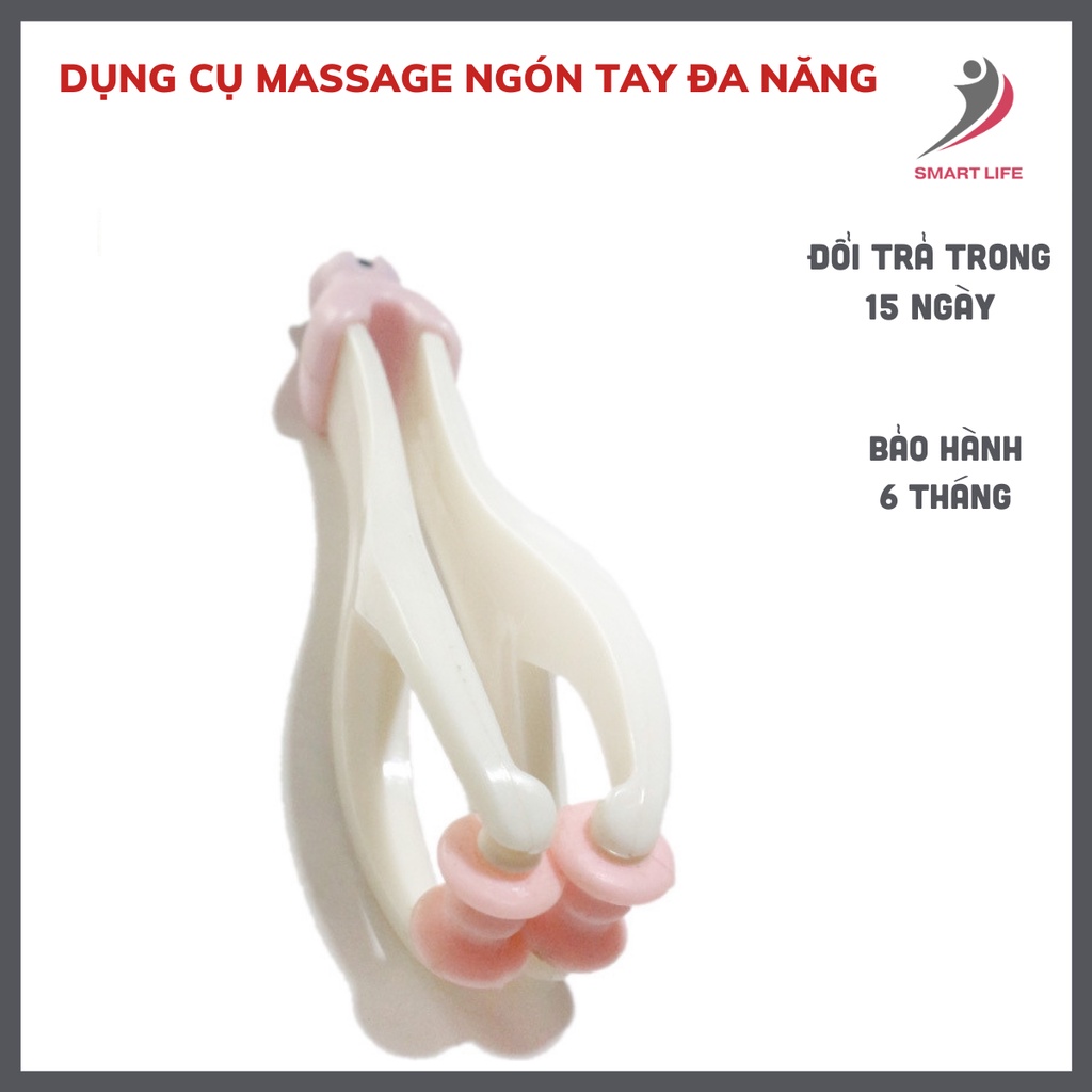 Cây Massage Ngón Tay Giảm Tê Tay Đau Nhức Cao Cấp, Dụng Cụ Con Lăn Massage Toàn Thân