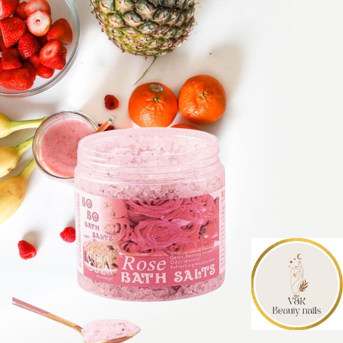 Muối ngâm chân BoBo chính hãng - Muối ngâm massage chà gót chân, loại bỏ tế bào chết giúp da mềm mịn  680g