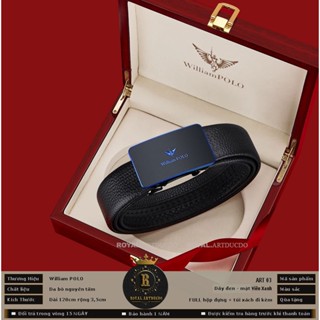 Thắt lưng nam cao cấp WilliamPOLO , dây nịt nam cao cấp ROYAL.ARTDUCDO - ART03
