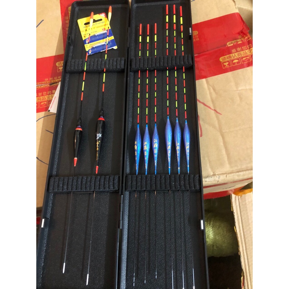 Bộ 8 phao câu cá kim sa ngày và đêm