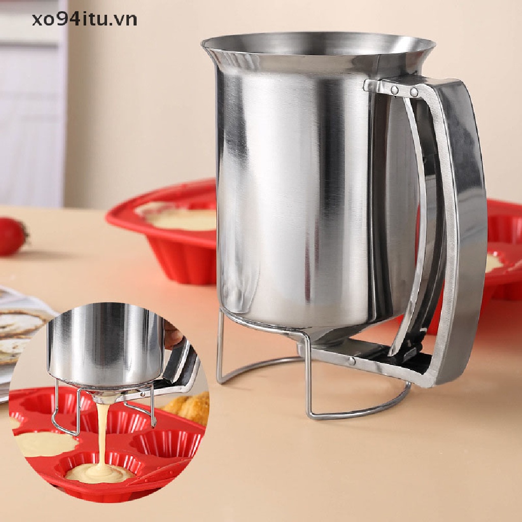 1 Phễu Rót Bột Làm Bánh Pancake Bằng Thép Không Gỉ