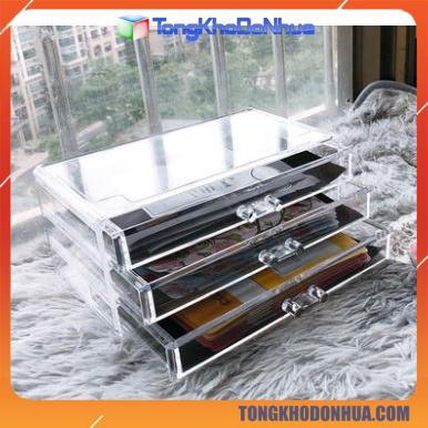 Ngăn kéo đựng mỹ phẩm nhiều ngăn đúc nhựa cao cấp siêu đẹp đóng