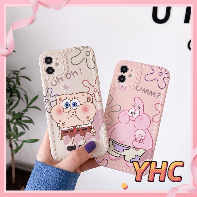 ốp iphone Họa Tiết Sponge/Pida star Cho Iphone6 6splus 7 7plus 8 8plus XR X XS 11 12 Pro max Plus Promax max-281