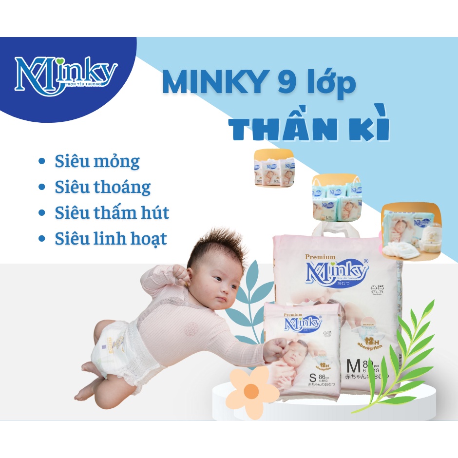 Tã/Bỉm quần Minky size XXXL58