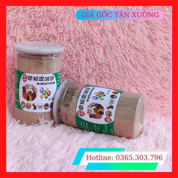 (GIÁ TẬN XƯỞNG) Bột ngũ cốc dinh dưỡng từ 17 loại hạt, thơm ngon, bổ dưỡng, phù họp cho người giảm cân, đang cho con bú