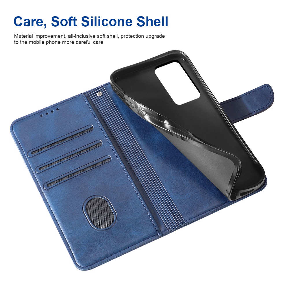 Ốp Lưng Điện Thoại Dạng Ví Da Lật Dành Cho Redmi Note11 Pro 5G Xiaomi Redmi Note 11 Pro Readmi Not 11S 4G 5G