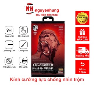 Kính cường lực chống nhìn trộm WEKOME KINGKONG