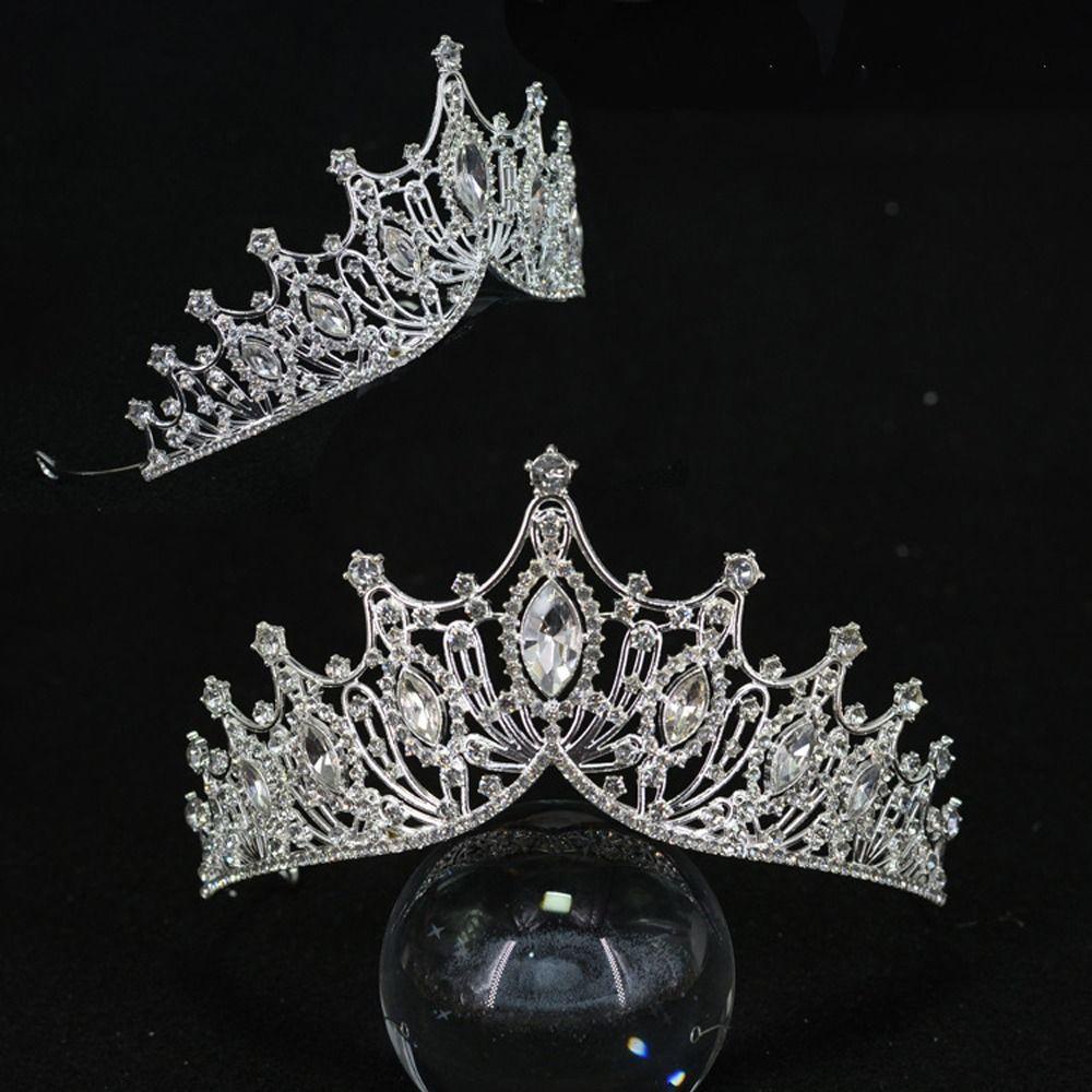 ANEMONE Băng Đô Cài Tóc Hình Vương Miện Thời Trang Cho Nữ