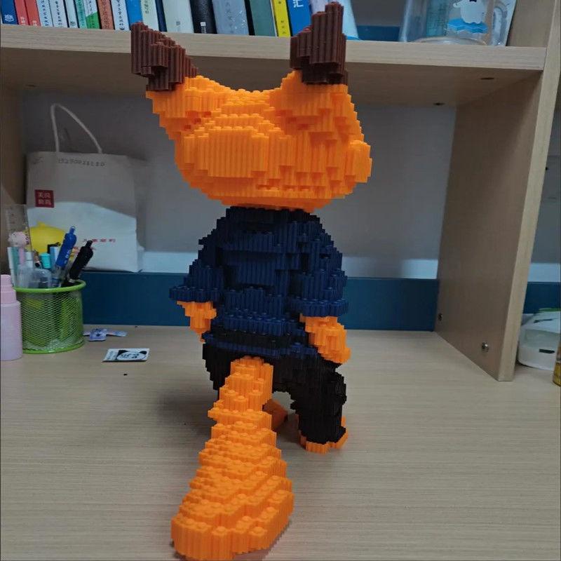 Đồ Chơi Lắp Ráp mô hình 3D Chú Thỏ Cảnh Sát, Cáo Dễ Thương Nhân Vật Zootopia Và Thỏ Judy Nick cho bé