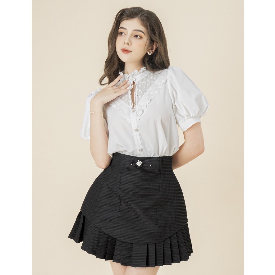 Váy quần xếp ly Margaux