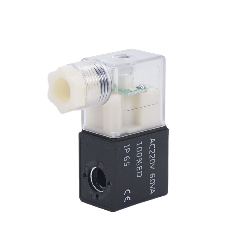 Cuộn Van Điện Từ AC220V DC12V DC24V AC24V AC110V 4V210 / 220 / 230-08 / 06