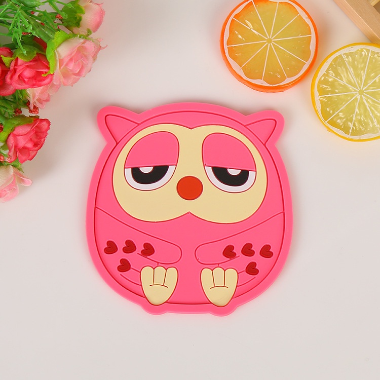 Miếng Lót Cốc Lót Ly Silicon Cute