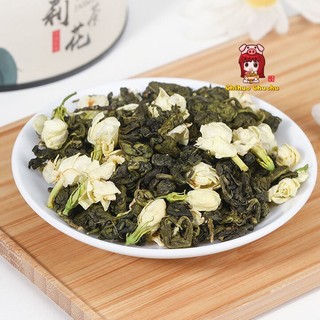 Trà xanh hoa lài lon cao cấp 400g /trà đậm thơm nhài/pha cốt trà