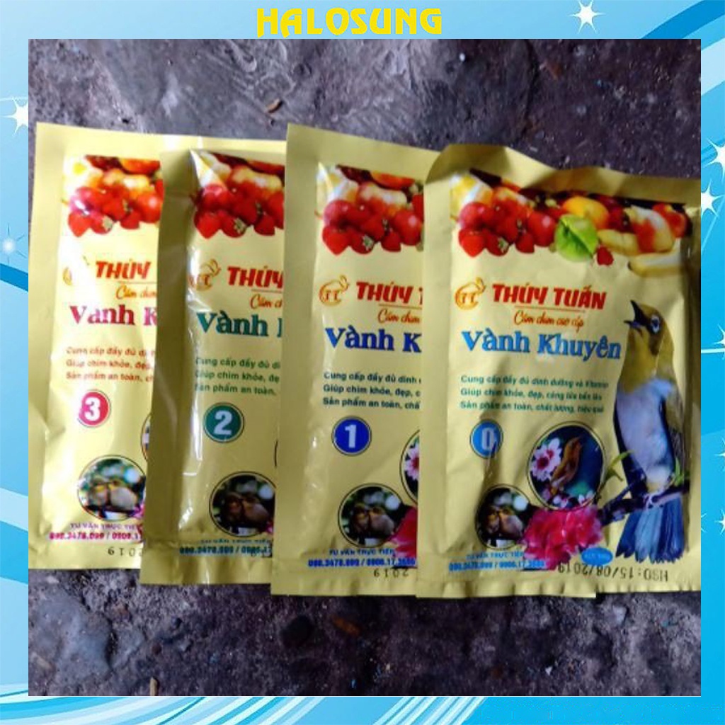 Cám chim khuyên Thúy Tuấn Số 0,1,2,3 cám ăn thức ăn cho chim cao cấp CC03