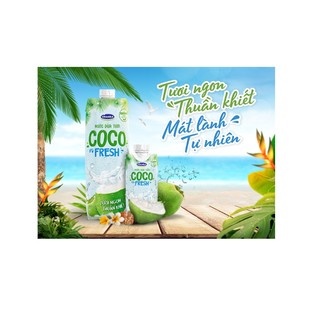 Nước dừa tươi cocofresh - hộp 1l/330ml