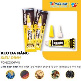 Keo 502 siêu dính cực mạnh Thiên Long FO-SG001/VN - vpp Diệp Lạc (sỉ/lẻ)