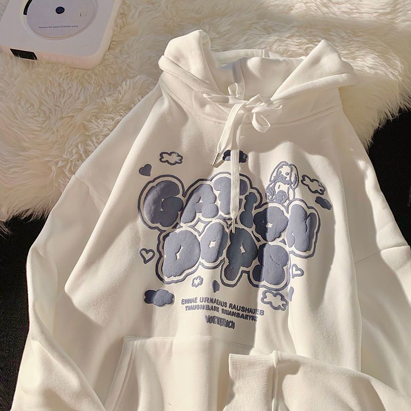 Dễ Thương Áo hoodie In Họa Tiết Anime Xinh Xắn Cho Bé Gái 12 Tuổi