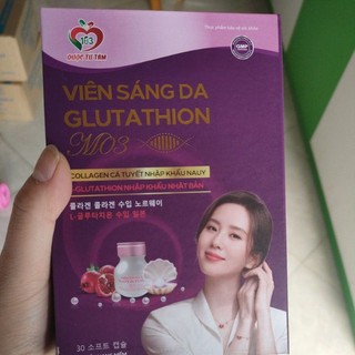 Viên uống trắng da mờ nám Glutathione 600