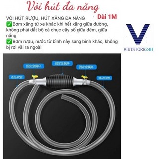 Vòi bơm hút nước đa năng dài 1m
