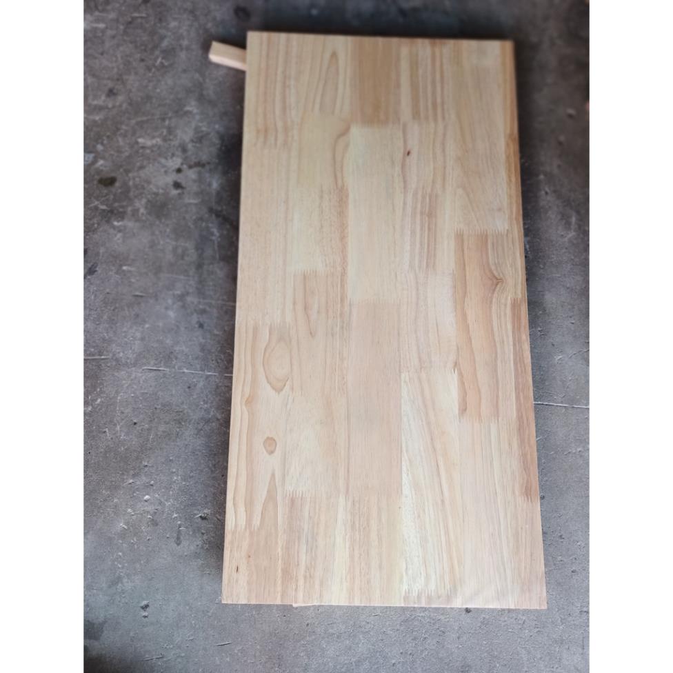 R x D Ván gỗ cao su 100% làm bàn, kệ