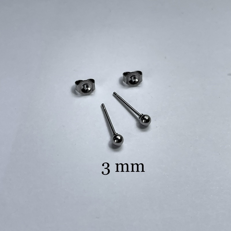 Bông Tai bi titan nam nữ / Madde