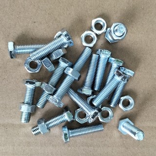 Bộ bu lông- ecu M6 có vòng đệp