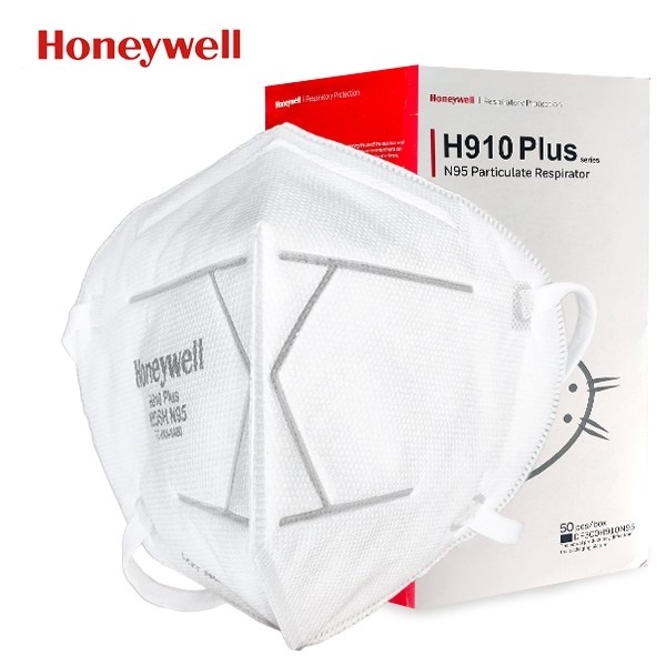 Khẩu trang kháng khuẩn N95 H910 Honeywell, đạt tiêu chuẩn N95, kiểu 3d, phòng dịch, chống bụi