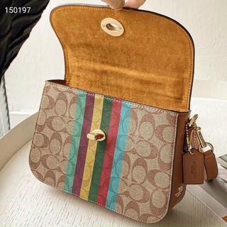 Túi Coach marlie top handle