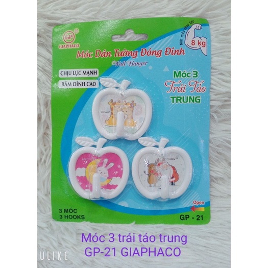 Móc dán tường đóng đinh GP