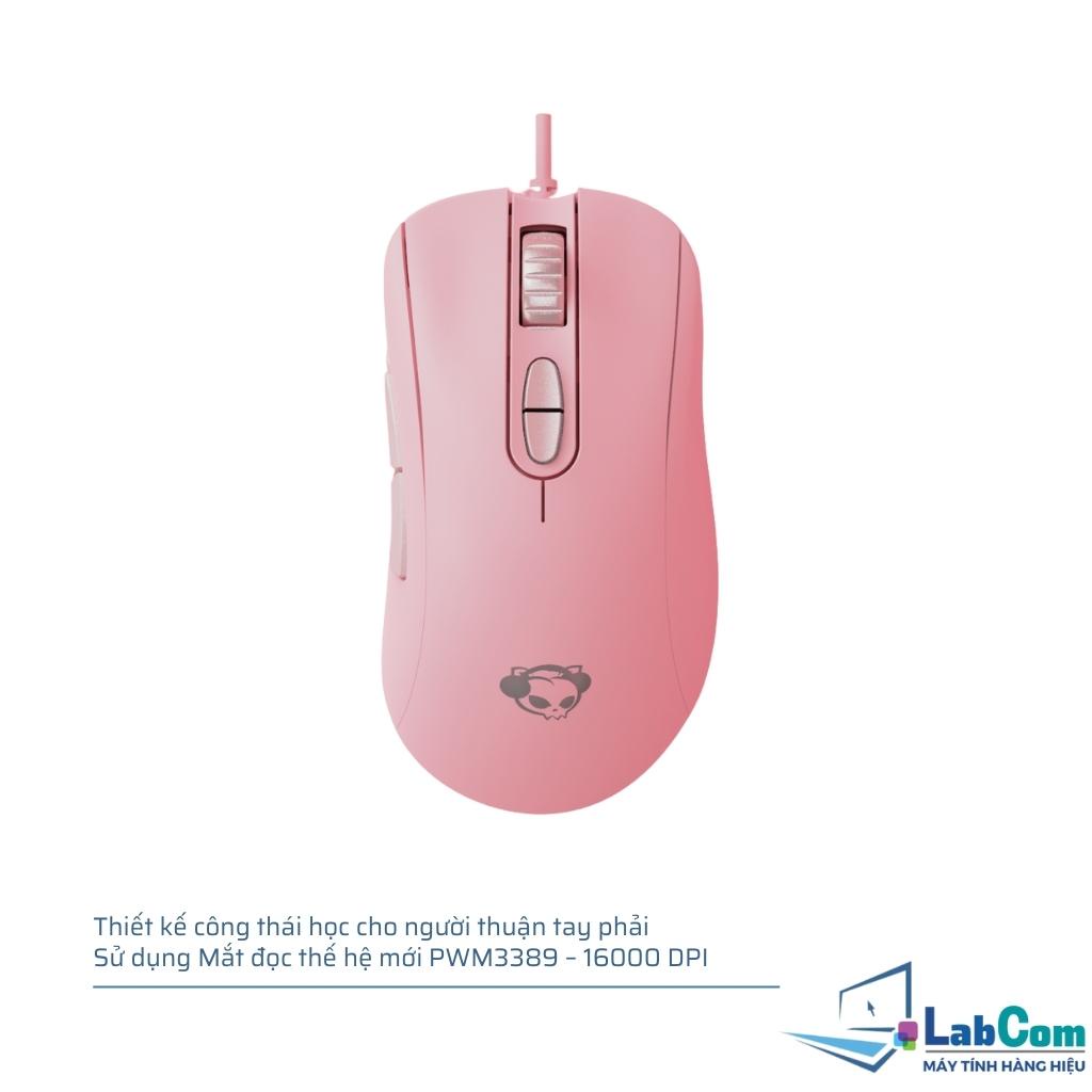 Chuột máy tính có dây cao cấp AKKO RG389 Sensor PMW3389 | 16000 DPI | TTC Golden switch | Led RGB