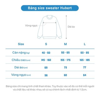 Áo Sweater Form rộng - Hubert studio