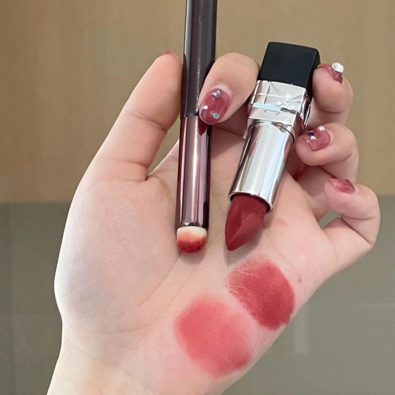 Cọ Trang Điểm Môi Đầu Tròn Mini Đa Năng